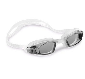 Очки для плавания Intex 55682/1 Sport серые, антифог, UV защита, силикон, размер M, 8&ndash;12 лет 55682_Black фото