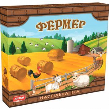 Детская настольная игра Фермер, 5+, развивающая, с животными, Artos Games Украина Ост.0758 фото