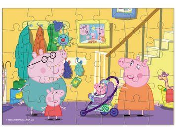 Пазл-міні Dodo Peppa Pig На прогулянку 200678 дитячий пазл 35 елементів Свинка Пеппа 200678 фото
