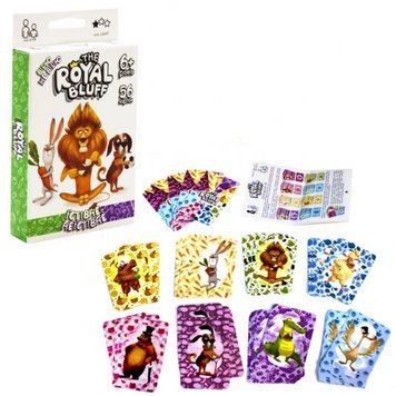 Карточная игра &laquo;Съедобное-несъедобное&raquo; The Royal Bluff Danko Toys RBL-02-01U, 56 карт, 6+ RBL-02-01U фото