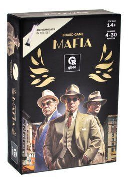 Настільна гра Qbee Мафія Делюкс (QB701-002) детективна рольова гра для компанії українська та англійська QB701-002 фото