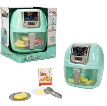 Игрушечная аэрофритюрница Air Fryer со светом и звуком, 6 продуктов, изменение цвета, от 3 лет 1017 фото