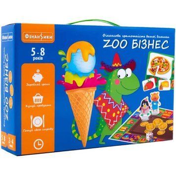 Настільна гра Vladi Toys VT2312-05 &laquo;Зообізнес&raquo; &ndash; фінансова грамотність та стратегія для дітей 5-8 років VT2312-05 фото