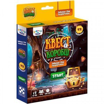Настільна гра Vladi toys "Квест у коробці Відеогра" розважальна VT5902-03 VT5902-03 фото