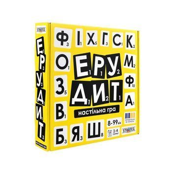 Настільна гра Strateg Ерудит українською мовою 30619 Nehochuha 30619 фото