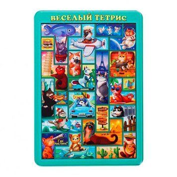 Дерев'яний сортер-тетрис "Котики" Ubumblebees - розвиваюча гра для дітей від 1 року ПСД125 фото
