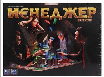 Настольная игра Менеджер Premium Danko Toys G-ManP-01-01U экономичная игра 8+ для компании G-ManP-01-01U фото