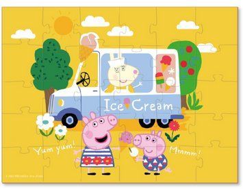 Пазл Dodo Peppa Pig "Улюблене морозиво" 30 елементів, 27х20 см, для дітей від 3 років 200300 фото