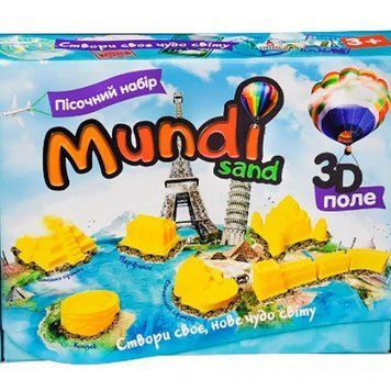 Набор для творчества Strateg Mundi Sand 39000, кинетический песок 1 кг, 10 элементов, 3+ 39000 фото