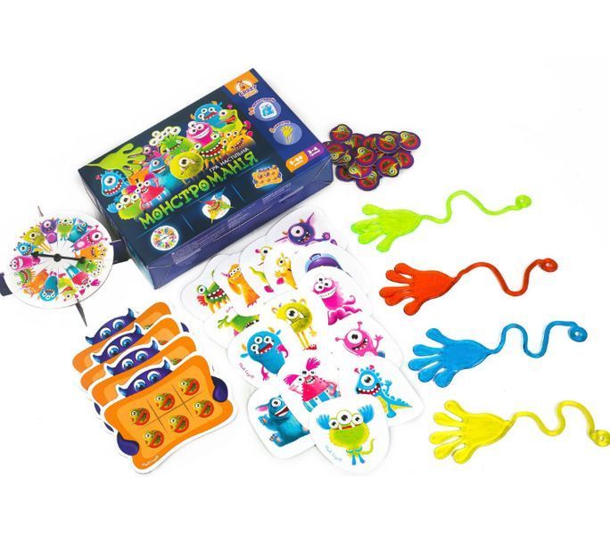 Настольная игра с липунами Монстромания VT8044-23 Vladi Toys для детей и всей семьи 5-99 лет VT8044-23 фото