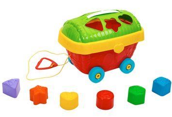 Сортер Toys-plast Скринька ИП.32.001, пластик, іграшка, що розвиває, 18х20х25.7 см ИП.32.001 фото
