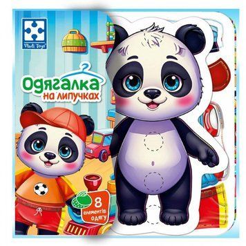 Розвиваюча гра Vladi Toys "Панда" з липучками VT1320-06 VT1320-06 фото