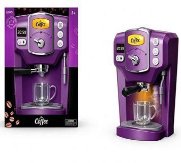 Игрушка рожковая кофемашина LDUO 86038 с чашкой и съемным рожком, детская кофеварка от 3 лет 86038 фото