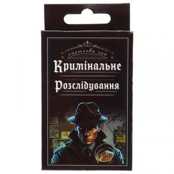 Карточная игра Strateg Криминальное расследование 30418 30418 фото