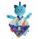Подвеска Macik Кот-моряк МС 110604-03 мягкая сенсорная игрушка для коляски, кроватки с рождения МС 110604-03 фото 1
