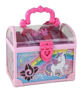 Набір дитячої косметики YG Toys J-1130 зі скринькою, туфельками та аксесуарами, від 5 років J-1130 фото