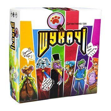 Настольная игра Strateg Искатели 8+ детективная игра с локациями и карточками, украинский язык (30230) 30230 фото