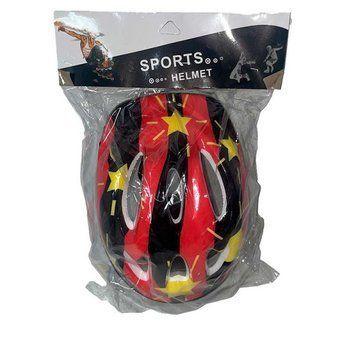 Спортивне спорядження арт. Z41492, 4 кольори, р-р шолома &ndash; 24.5*20 см., у пакеті Z41492_Red-Yellow Nehochuha Z41492_Red-Yellow фото