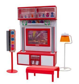 Меблі для ляльок вітальня Сучасна кімната 3 Qun Feng Toys 26239 зі світлом і звуком набір 26239 фото