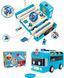 Автобус-трансформер полицейский Pretty Fun Longxiang Toys с рулем и музыкой 265-5 для мальчиков 3+ 265-5 фото 3