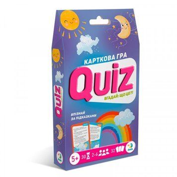 Настільна гра Dodo Quiz Вгадай: що це?! карткова 301247 301247 фото